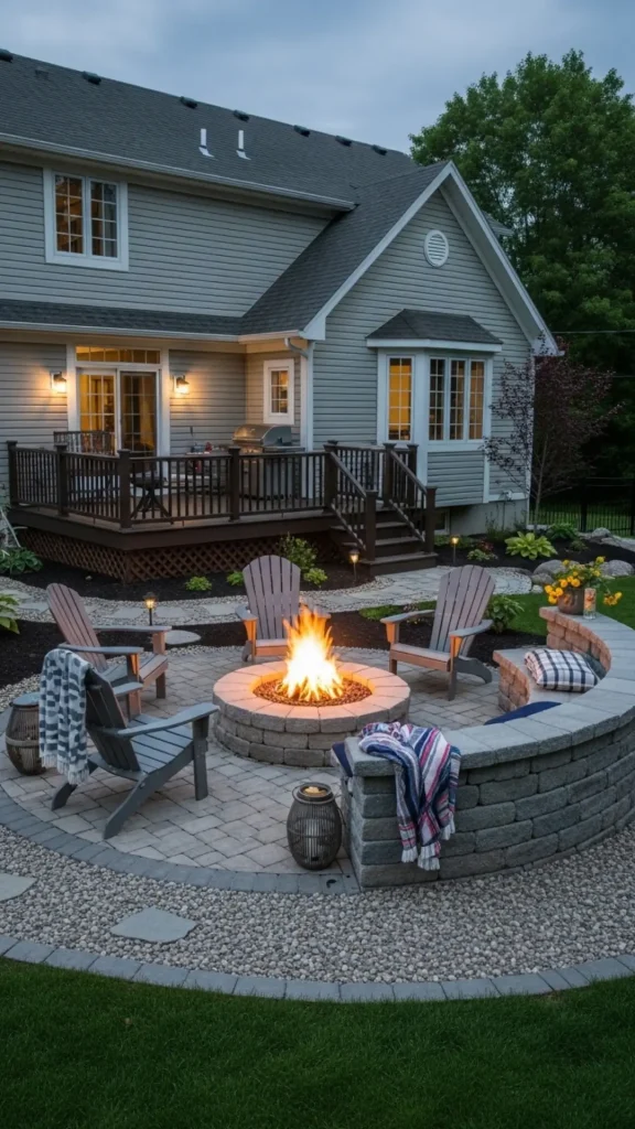 Install a Fire Pit for Warm Gatherings