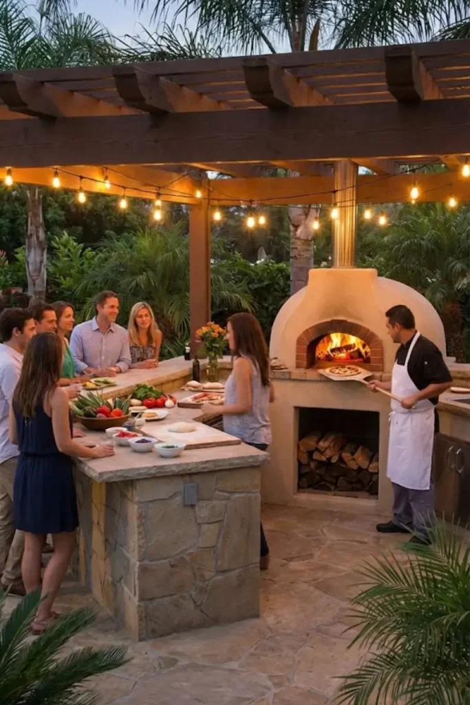 Integrated Pizza Ovens