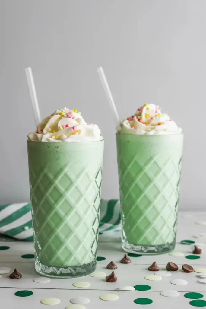 St. Patrick’s Day Mint Shakes