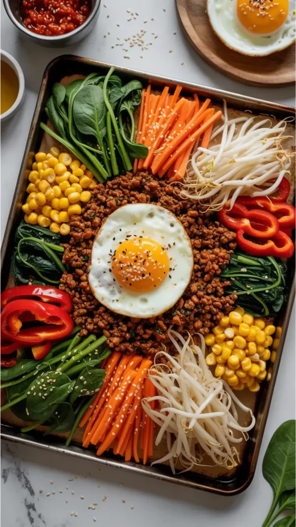 Sheet Pan Bibimbap