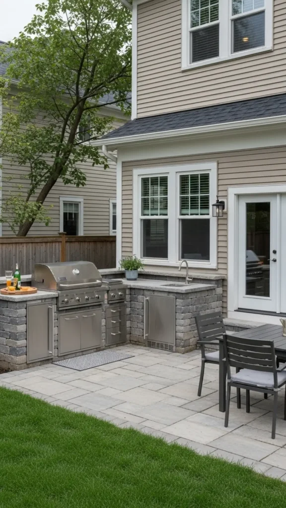 Set Up an Outdoor Kitchen Zone
