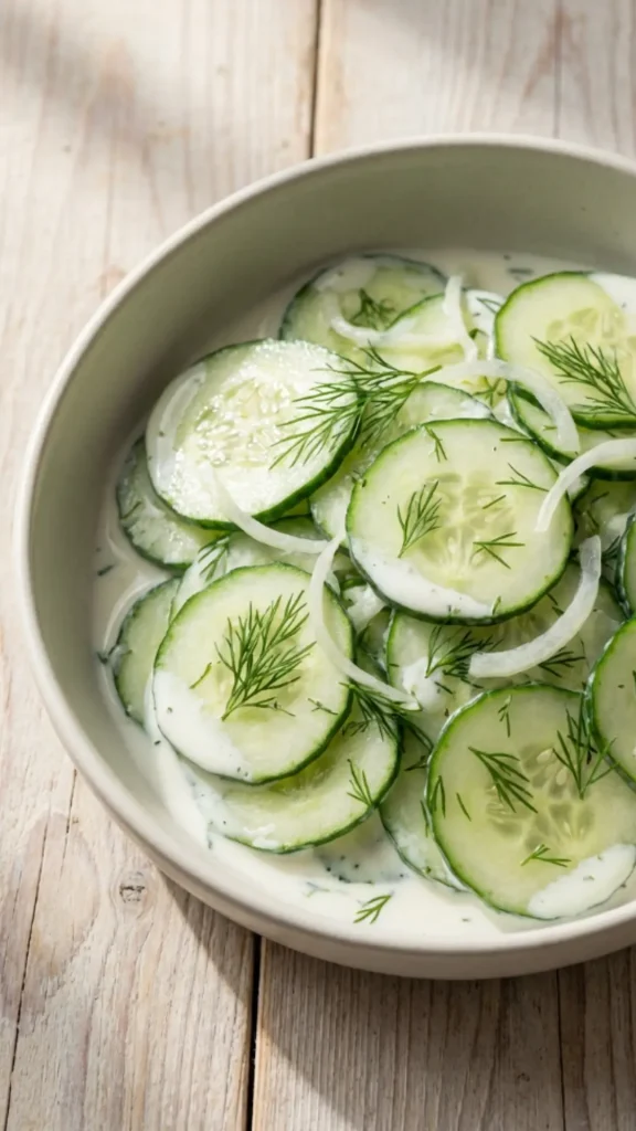 German-Style Gurkensalat