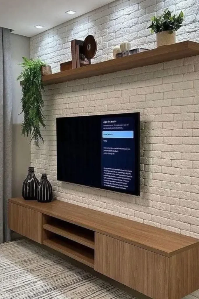 Install Floating Shelves Above