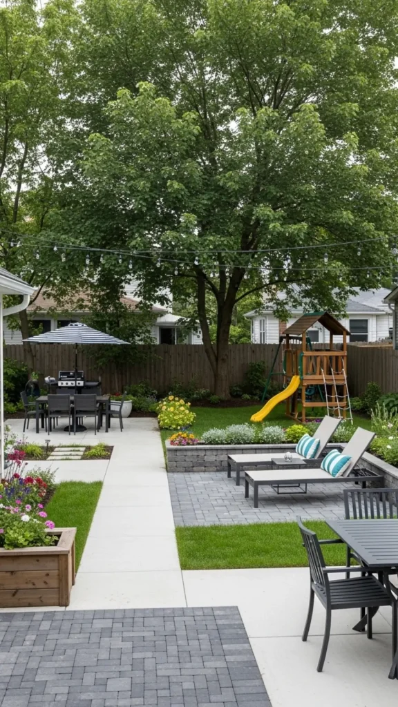 Divide the Yard into Activity Zones
