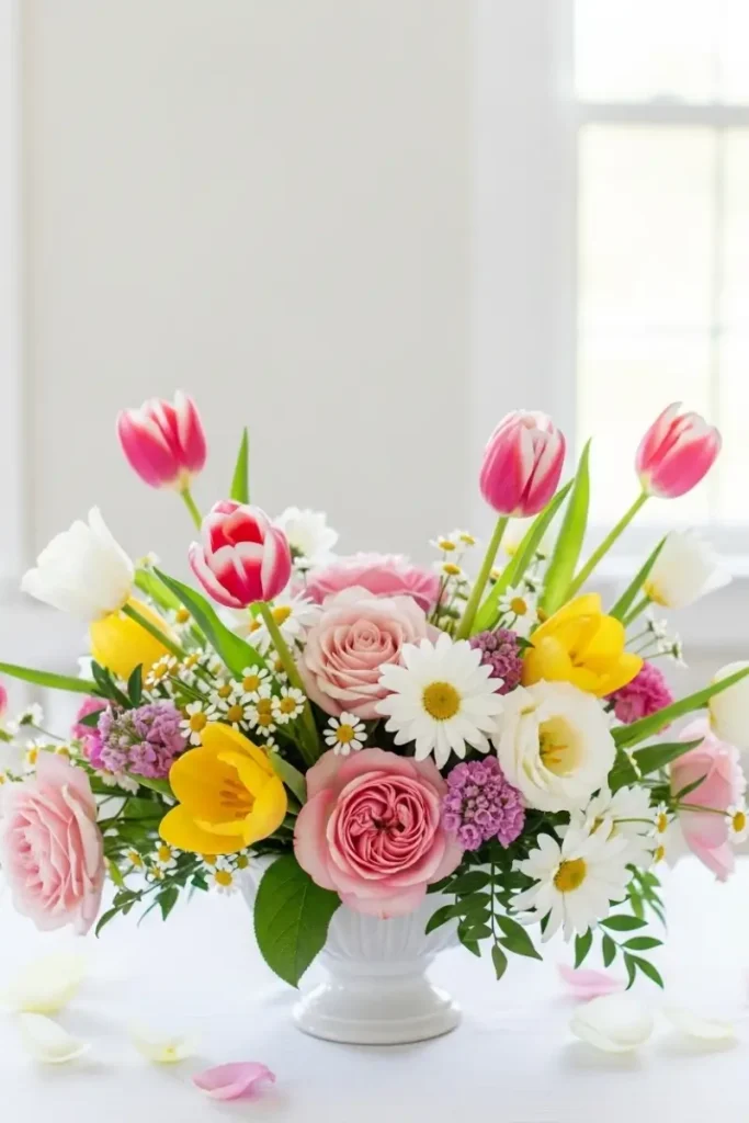 Floral Spring Centerpiece