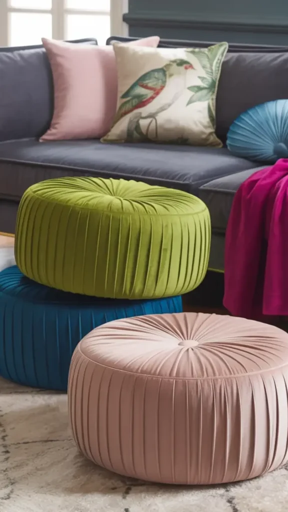 Floor Poufs