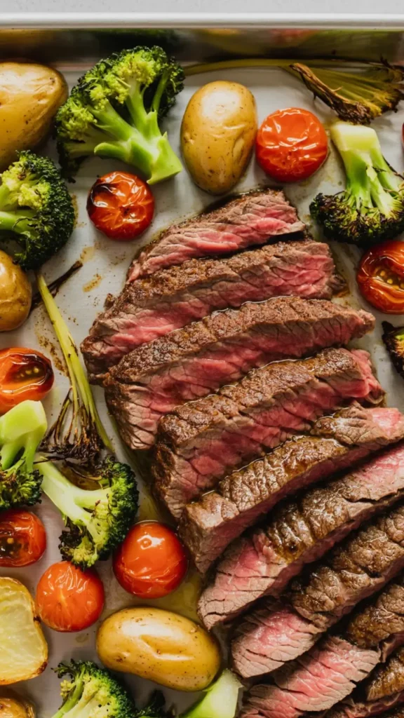 Sheet Pan Steak and Veggies