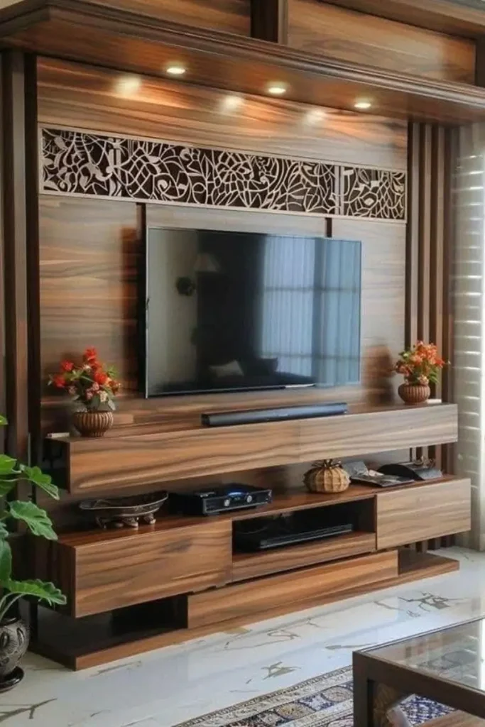 Use Woven Baskets to Hide Clutter