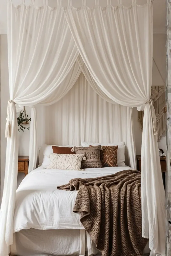 Curtains Around the Bed