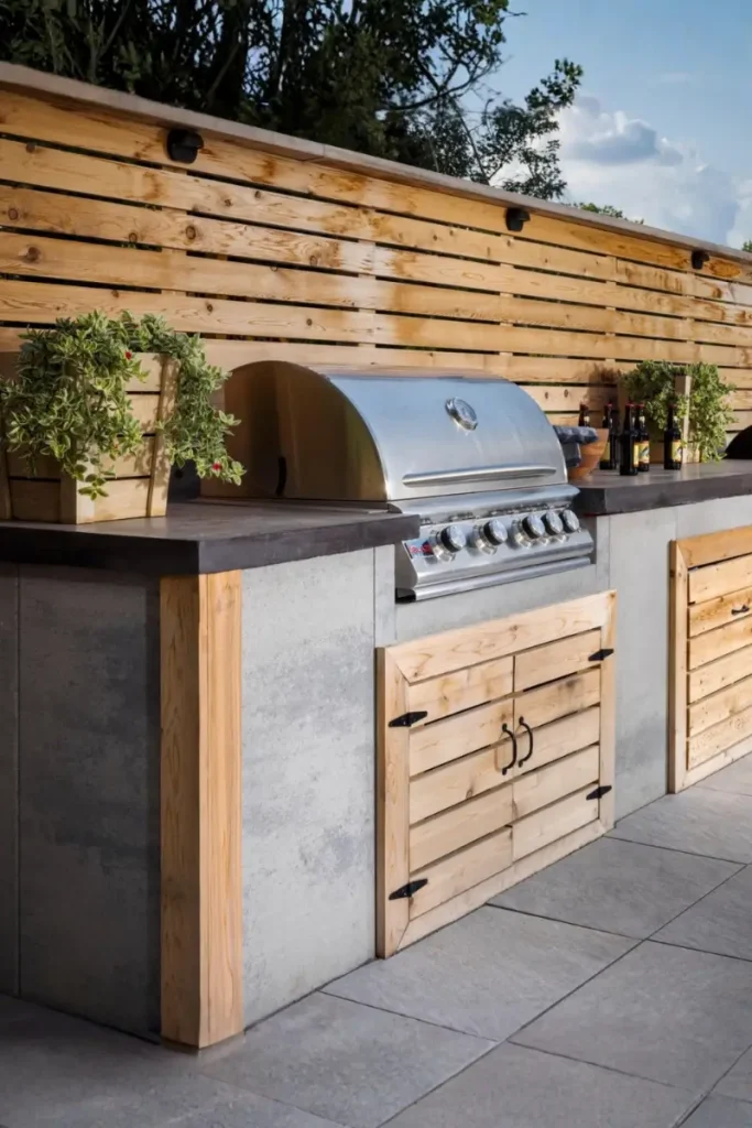 Natural Stone and Wood