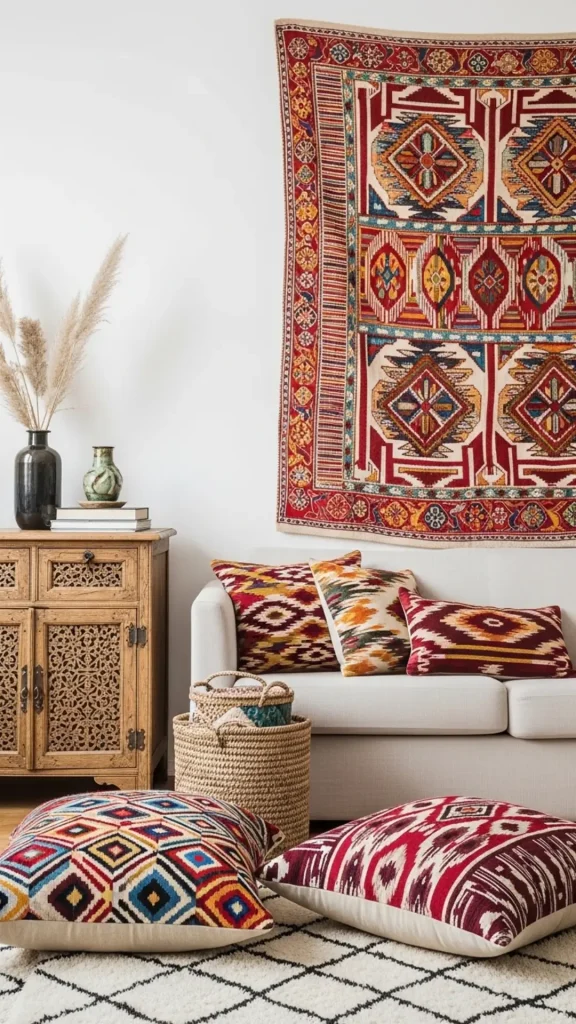Global-Inspired Patterns (Moroccan, Ikat, Suzani)