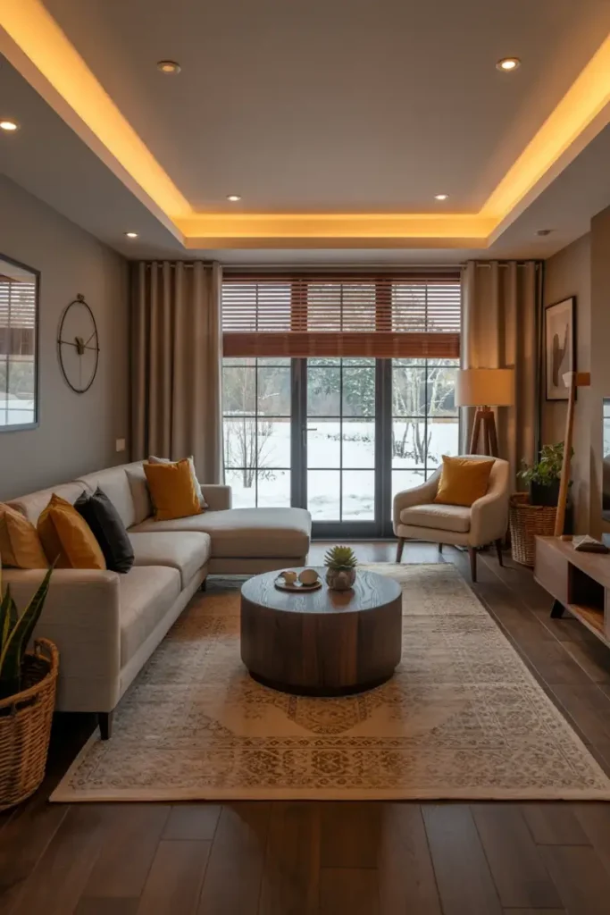 lights in living room