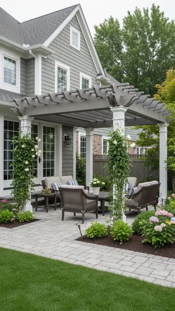 Add a Pergola or Arbor for Shade