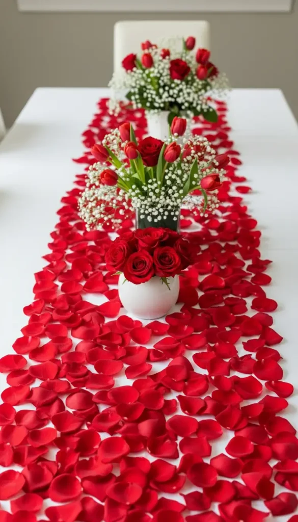 Rose Petal Scatters or Floral Centerpieces