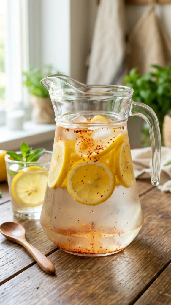 Lemon and Cayenne Detox Water