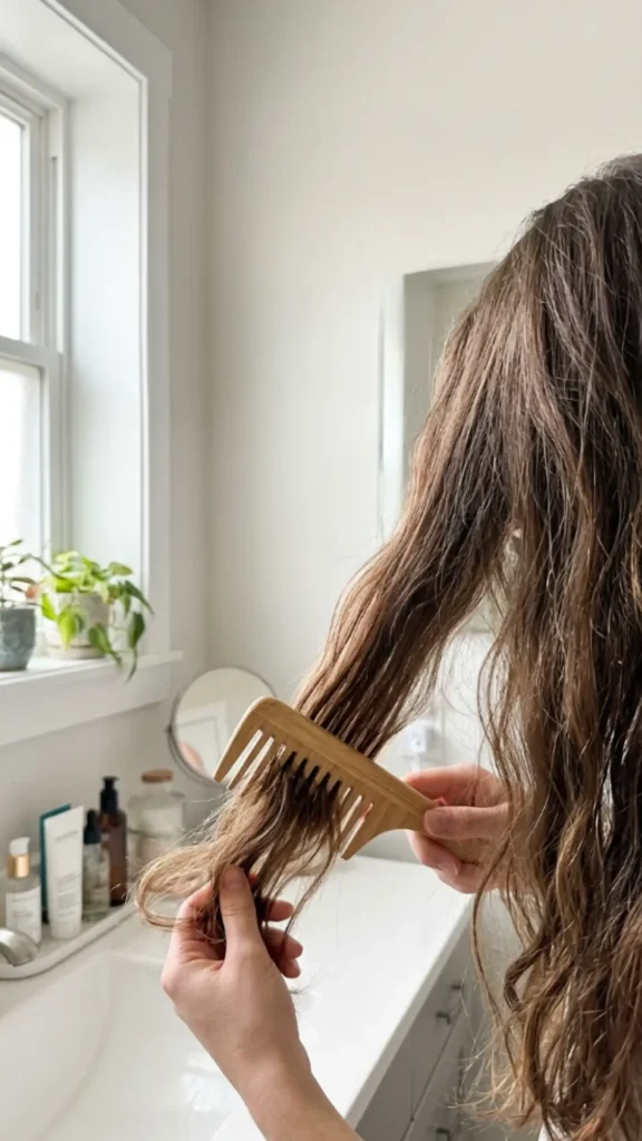 Brush Gently and Carefully