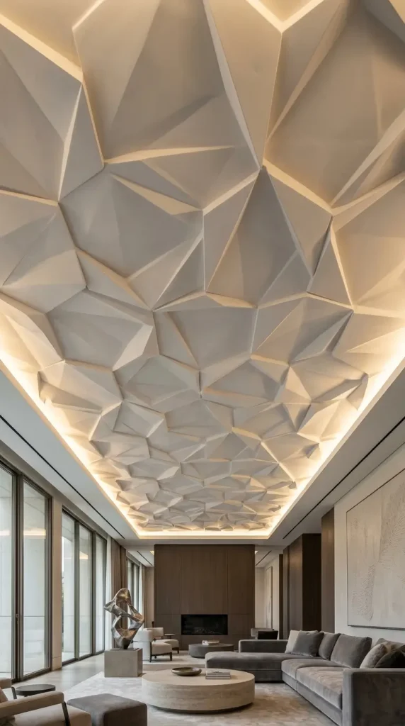 3D Textured Ceiling