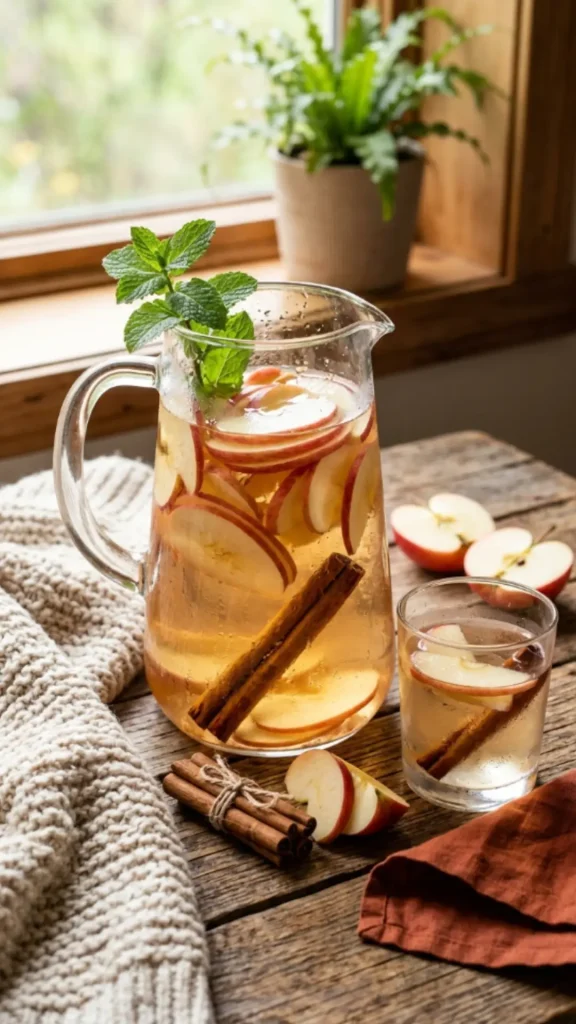 Apple and Cinnamon Detox Water