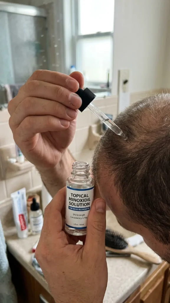 Try Topical Minoxidil