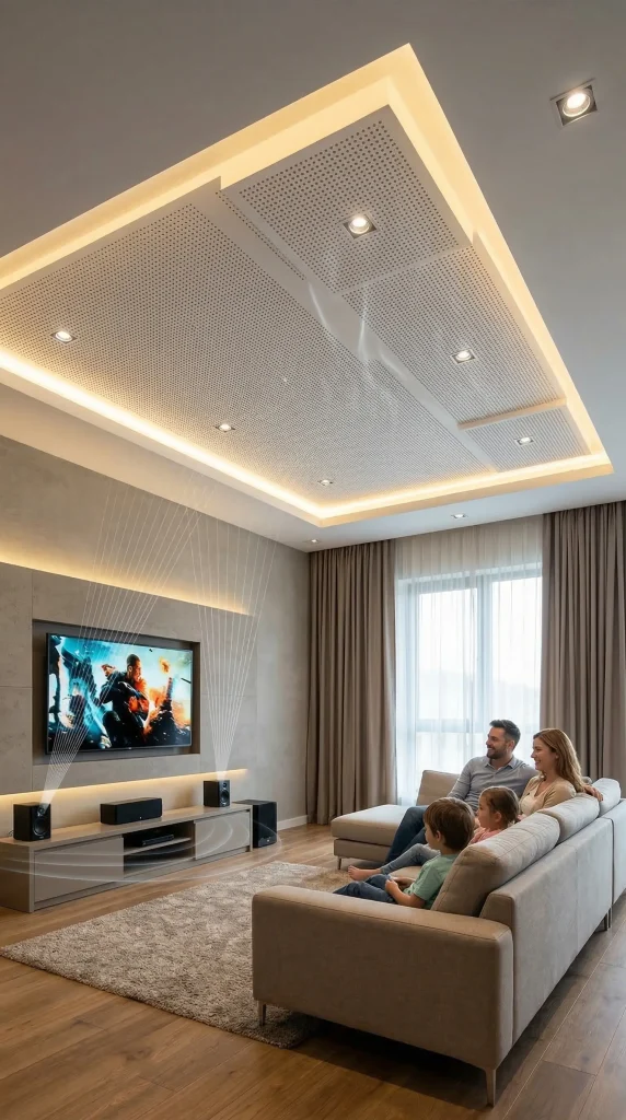 Acoustic False Ceiling