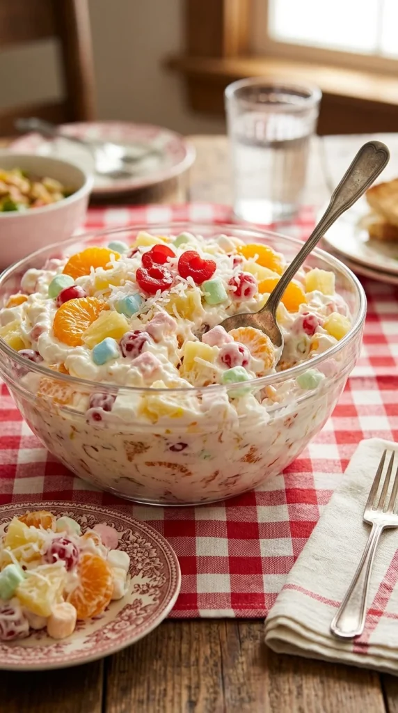 Ambrosia (Creamy Fruit Salad)