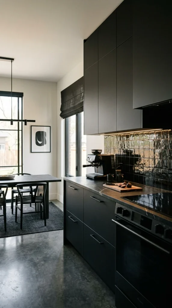 Black-on-Black with Layered Textures