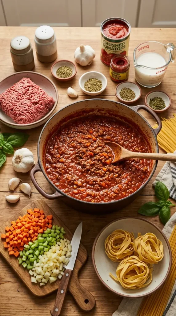 Classic Bolognese Sauce