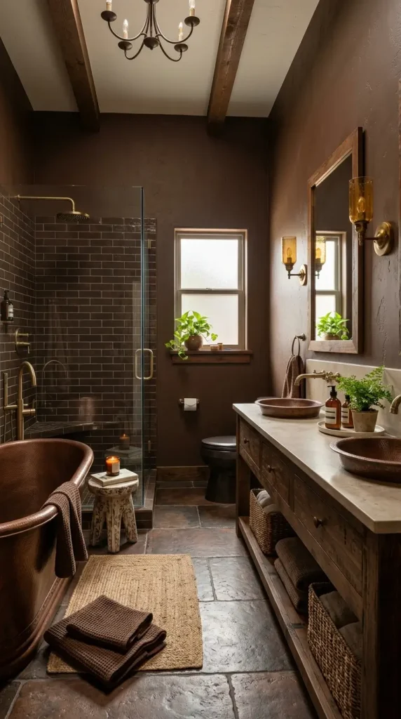 Earthy Chocolate Brown