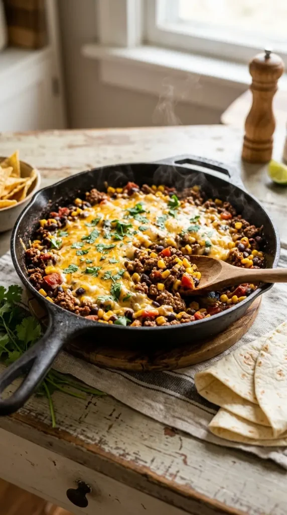 Easy One-Pan Taco Skillet