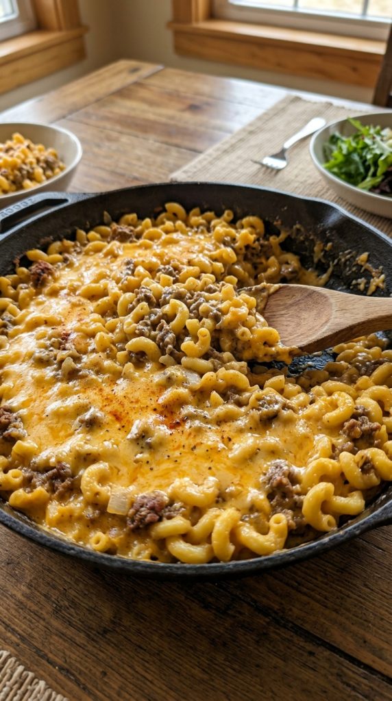 Homemade Hamburger Helper (Cheeseburger Casserole)