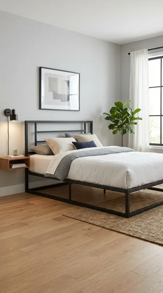 Low-Profile or Metal Bed Frames
