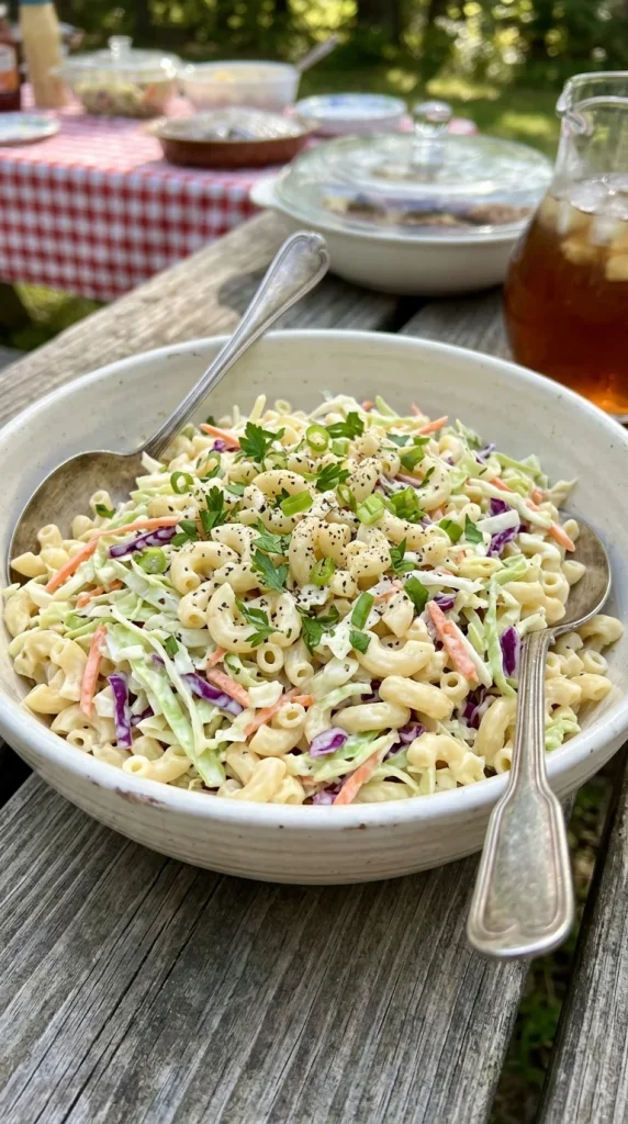 Macaroni Coleslaw Salad