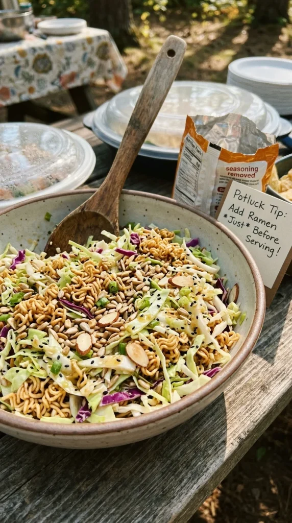 Ramen Noodle Coleslaw