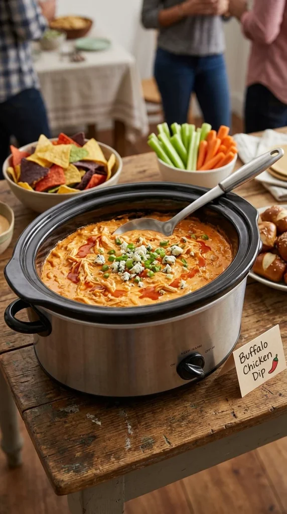 Slow Cooker Buffalo Chicken