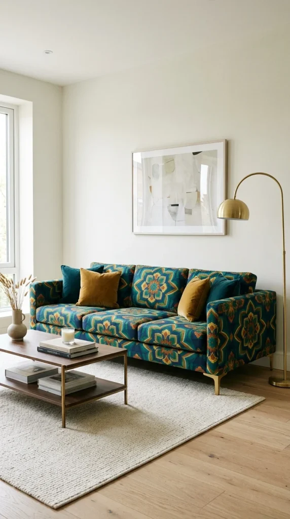 Bold Patterned Sofas That Make a Statement