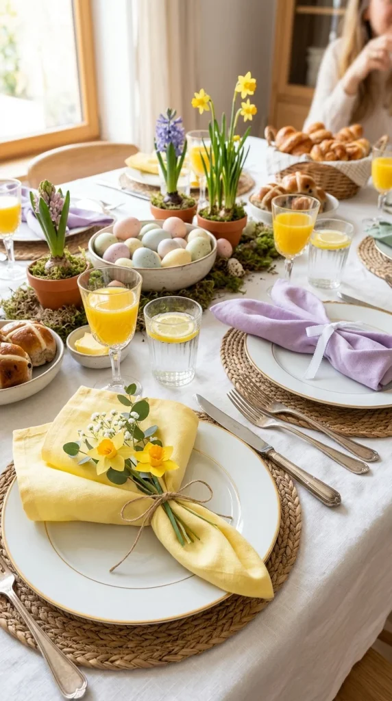 Daffodil Napkin Bouquets