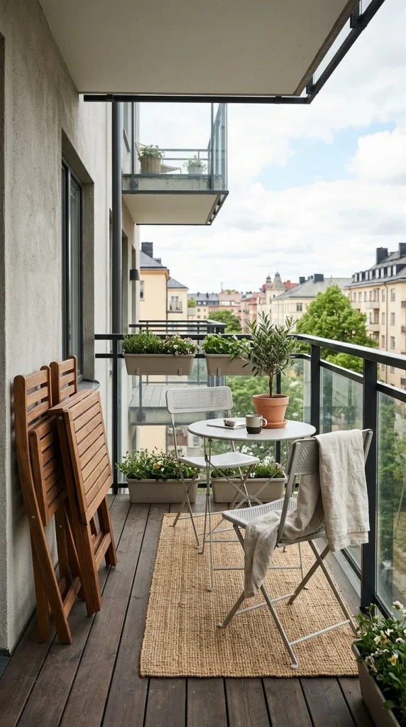 Folding or Slim Furniture