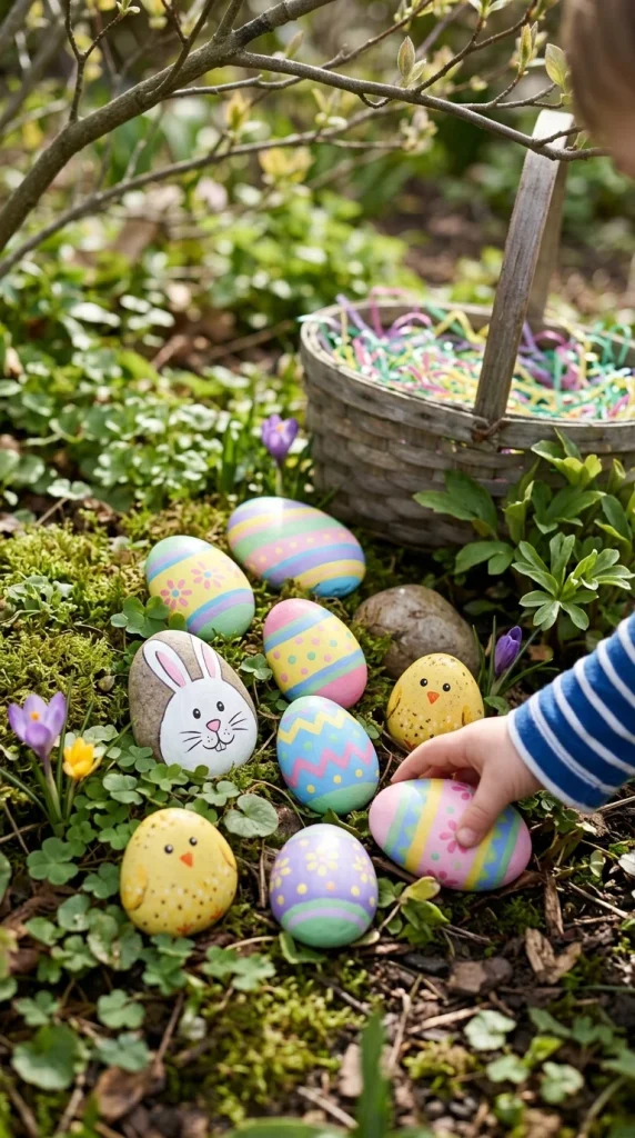 Painted Easter Rocks