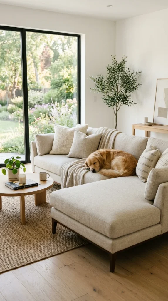 Performance Fabric Sofas for Real Life