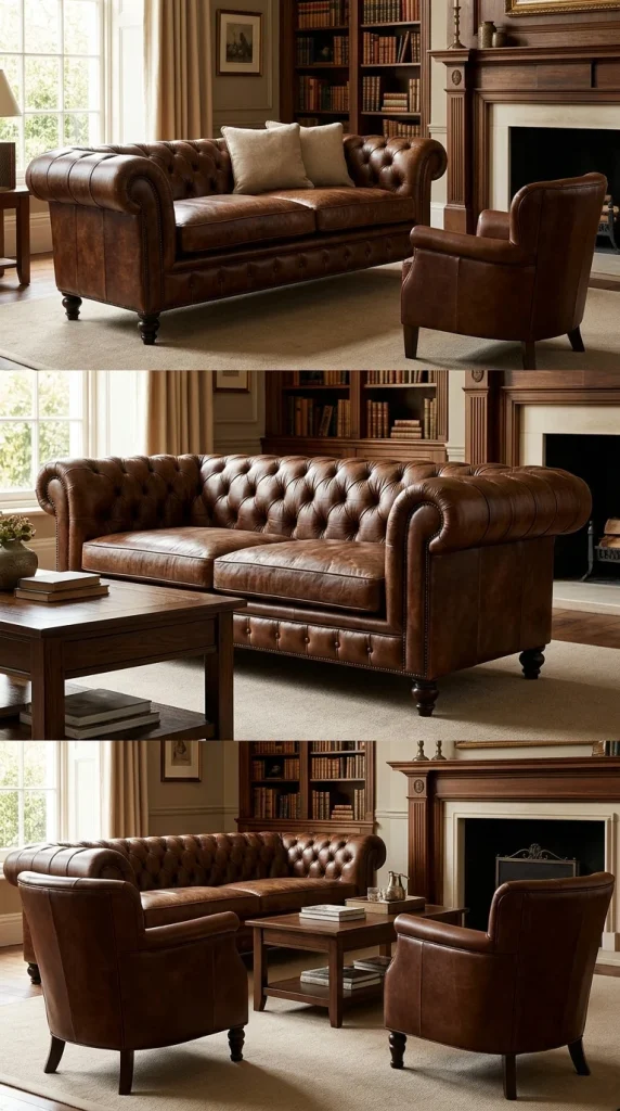 Tufted Sofas for a Classic Touch
