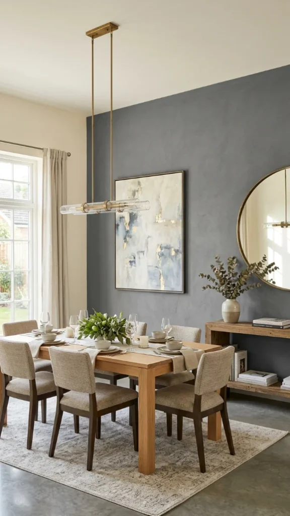 Stone Gray Accent Wall