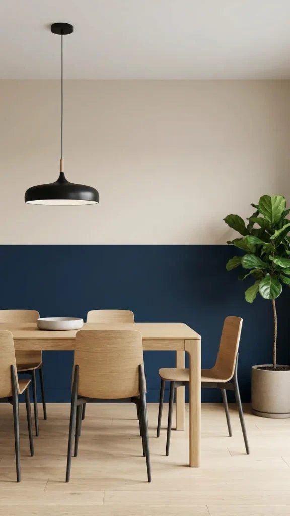 Two-Tone Painted Accent Wall