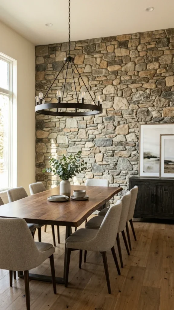 Natural Stone Accent Wall