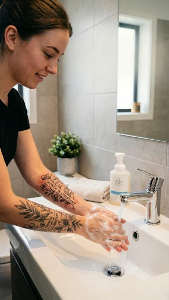 Always Wash Your Hands Before Touching Your Tattoo