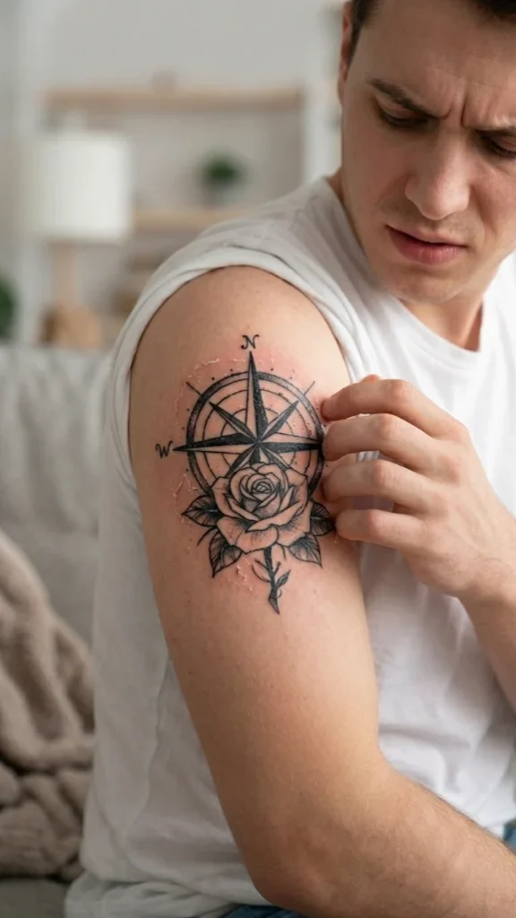 Never Pick, Scratch, or Peel Your Tattoo