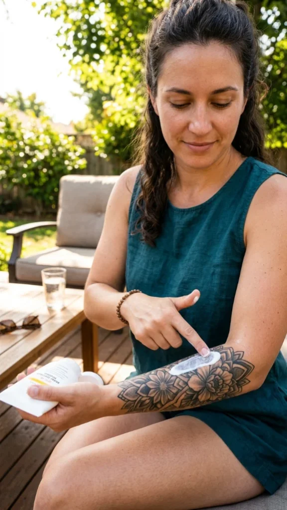 Use Sunscreen After Healing