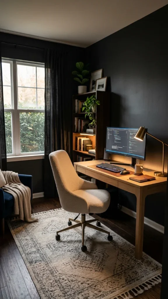 Go for Moody Dark Walls