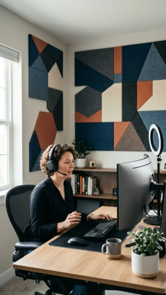 Use Acoustic Panels That Look Like Art