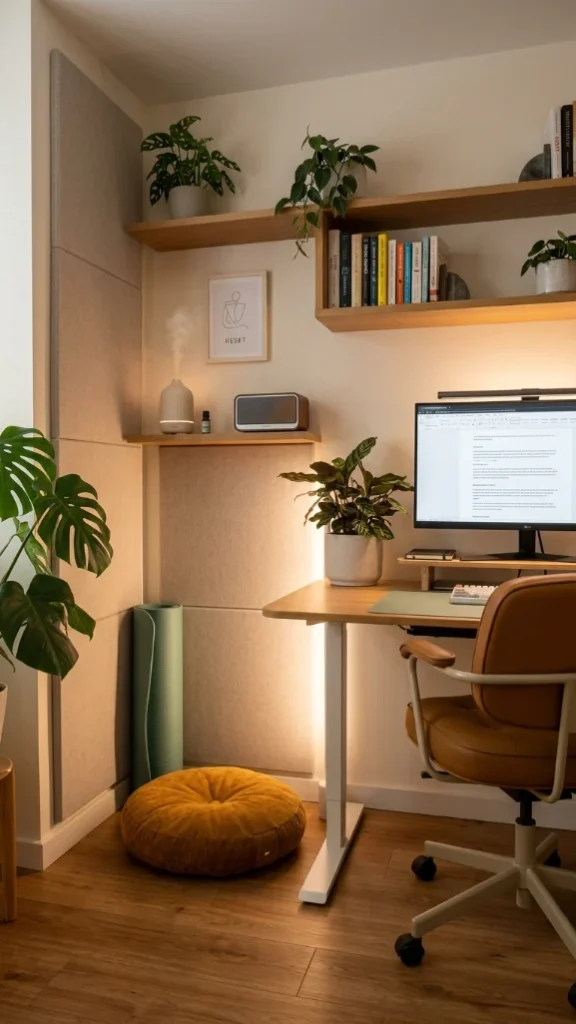 Add a Small Wellness Corner