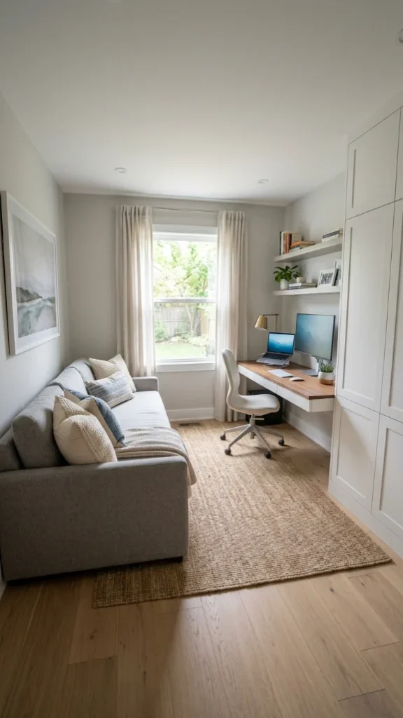 Create a Guest Room + Office Combo